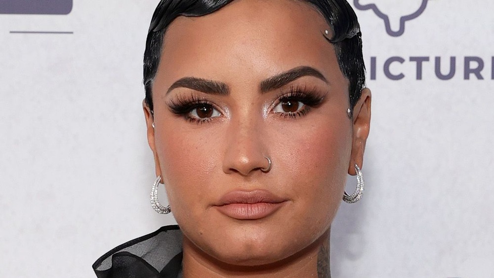 Demi Lovato at documentary premiere  