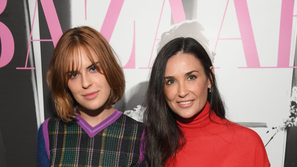 Demi Moore and Tallulah Willis