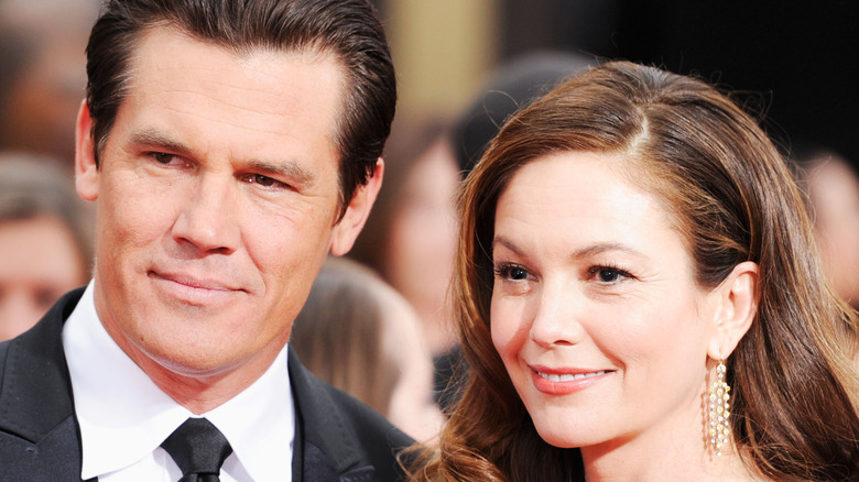 Actors Josh Brolin and Diane Lane arrive at the 69th Annual Golden Globe Awards held at the Beverly Hilton