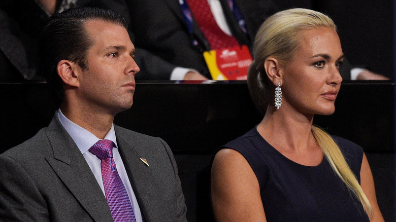 Donald Trump Jr and Vanessa Trump at event 