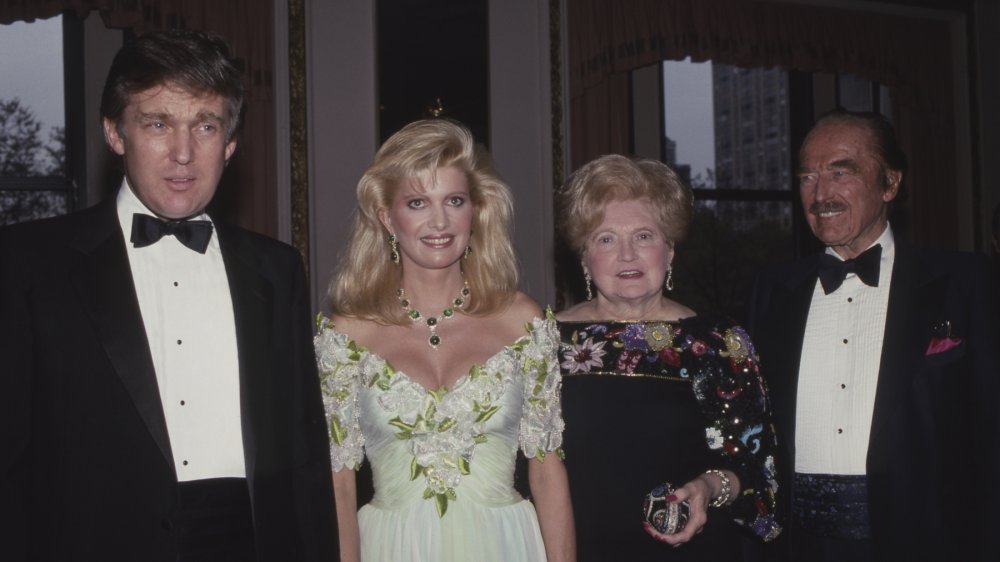 Donald Trump and his parents