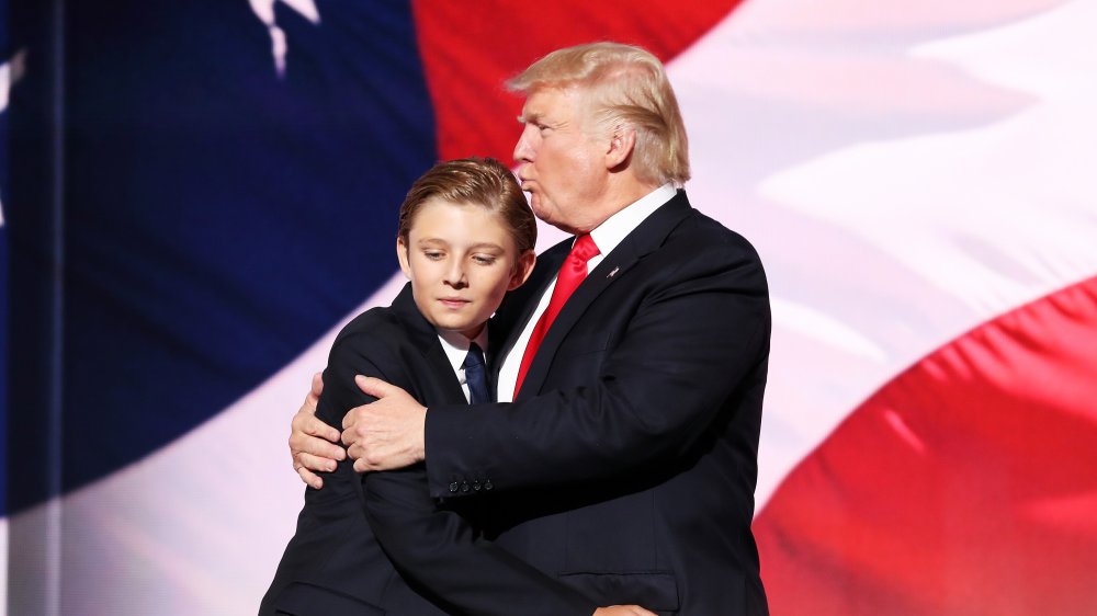 The Truth About Donald Trump's Relationship With His Son Barron