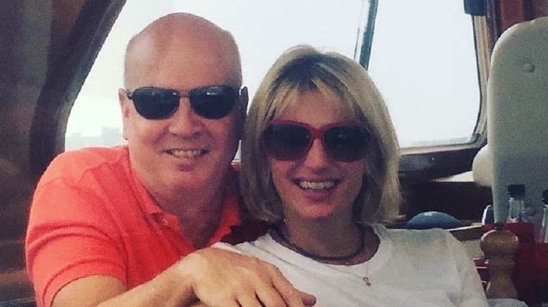 Dorinda Medley and her late husband, Richard