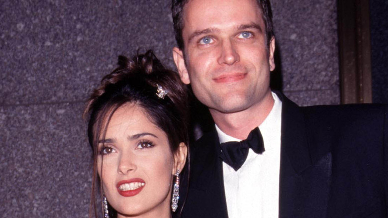 Salma Hayek and ex boyfriend Edward Atterton