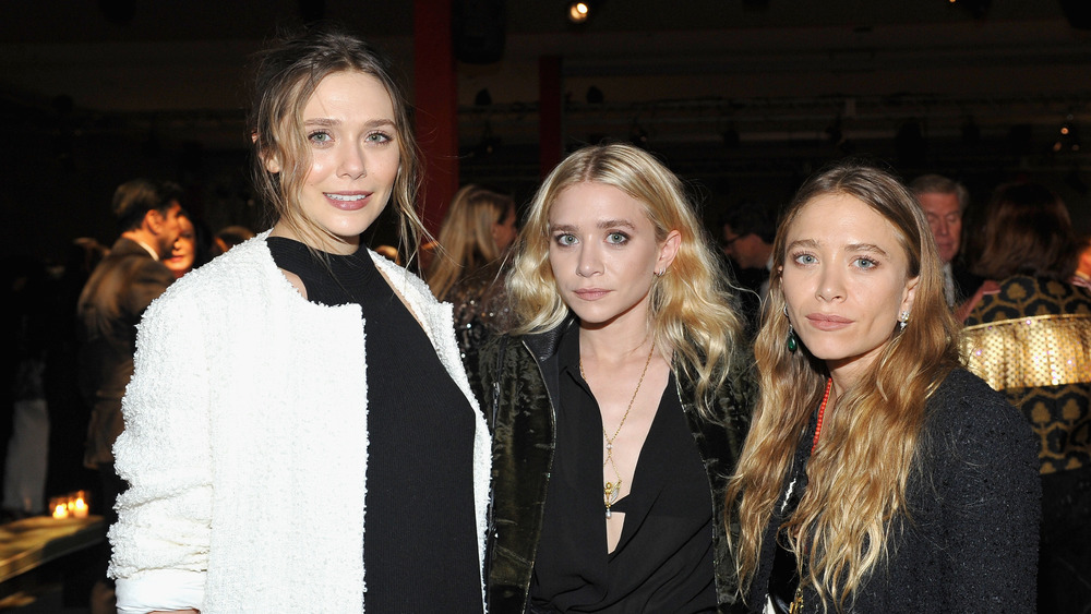 Mary Kate, Ashley, Elizabeth Olsen