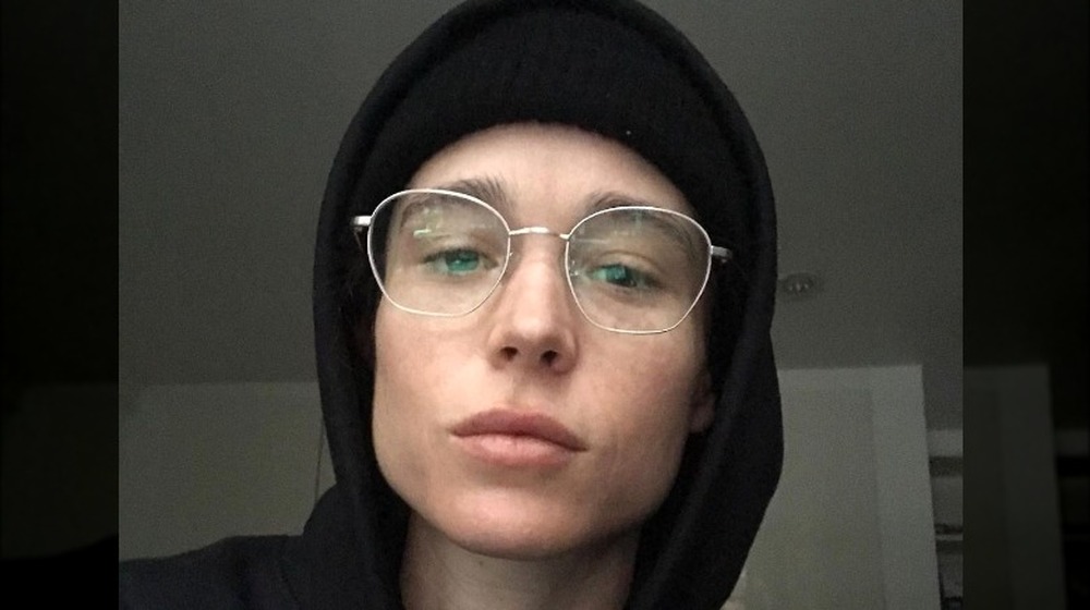 Elliot Page after top surgery 