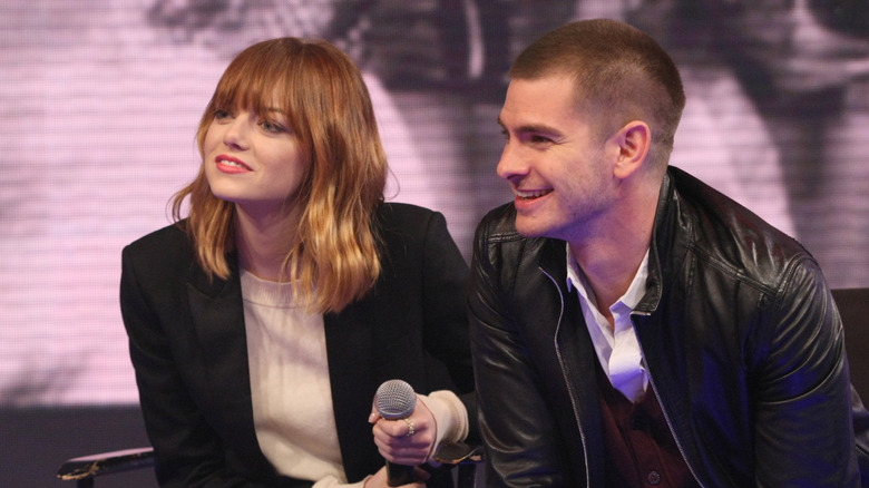 Emma Stone and Andrew Garfield in 2014