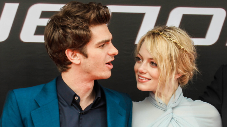 emma stone's manager on X: emma stone and andrew garfield being the  hottest couple at the met gala, 2014.  / X