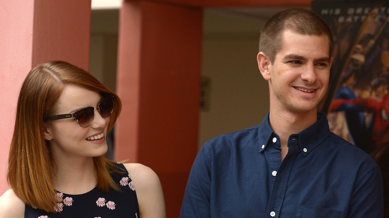 Emma Stone and Andrew Garfield in 2014