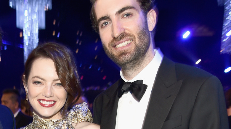 Emma Stone and Dave McCary