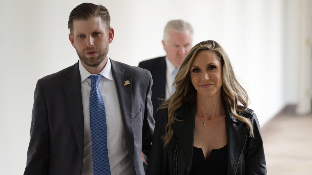  Eric Trump and his wife Lara Trump