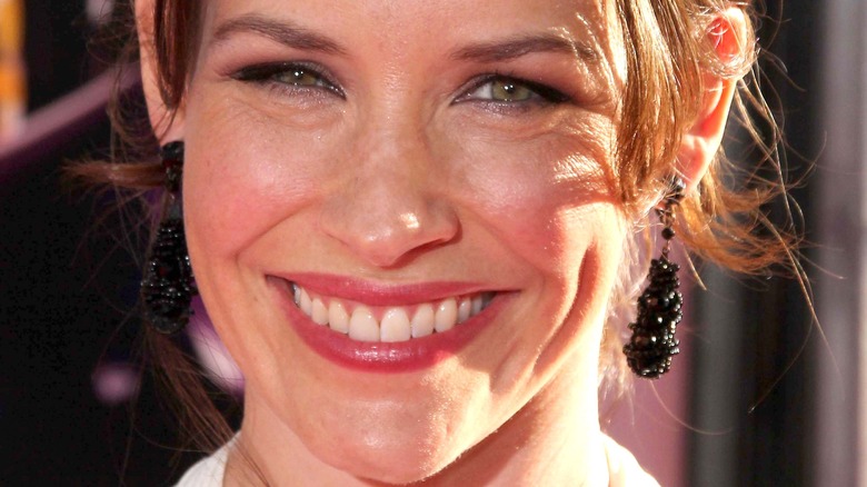 Evangeline Lily smiling