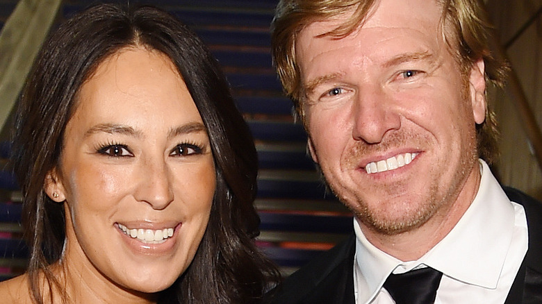 Joanna and Chip Gaines smiling