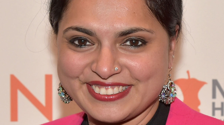 Maneet Chauhan attending the 2015 New York City Wine & Food Festival