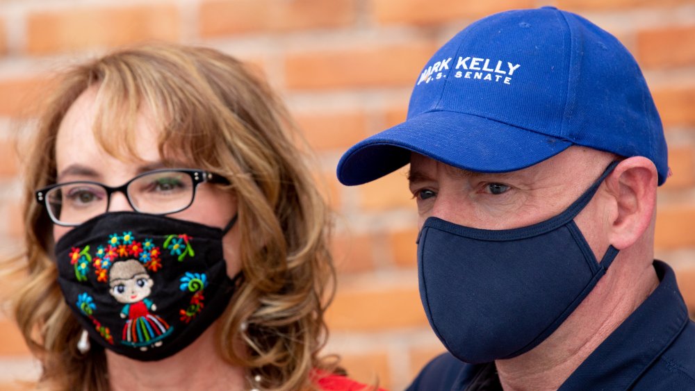 Gabby Giffords and Mark Kelly 