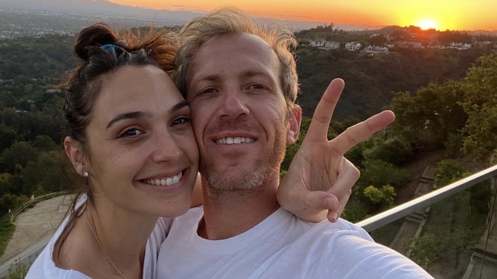 Gal Gadot and Jaron Varsano hiking