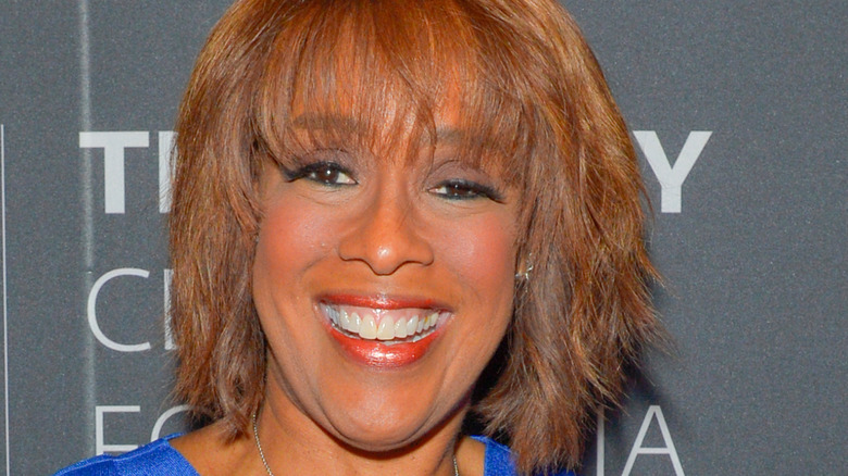 Gayle King smiling