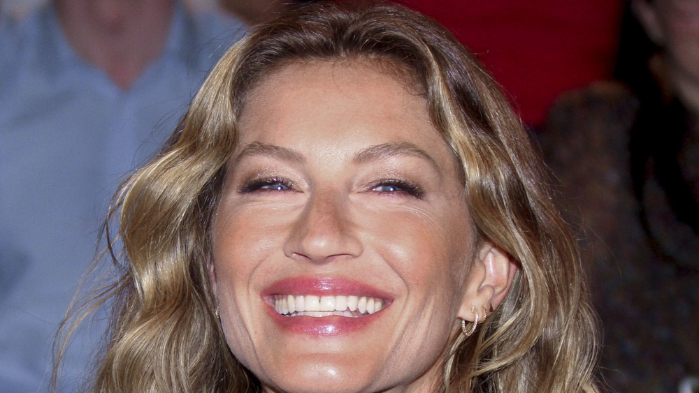 Gisele Bundchen smiling