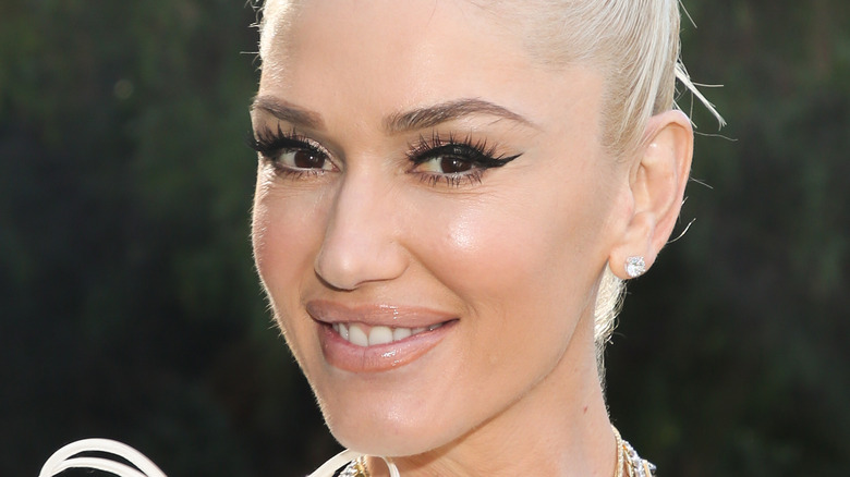 Gwen Stefani smiling