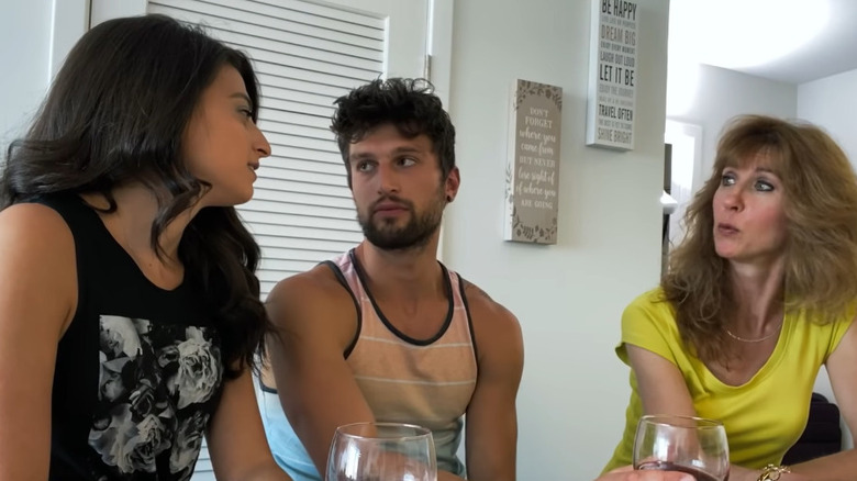 Mike, Stephanie and Liz on I Love A Mama's Boy