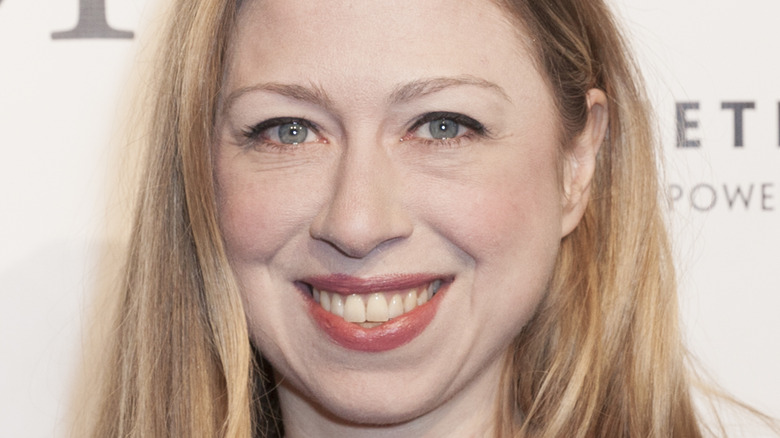 Chelsea Clinton smiling