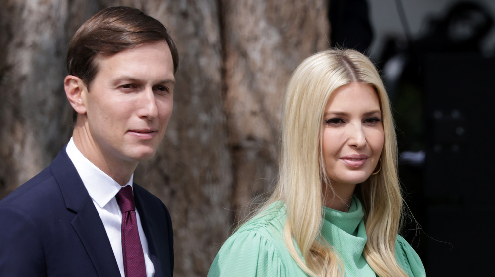 Ivanka Trump Jared Kushner smiling