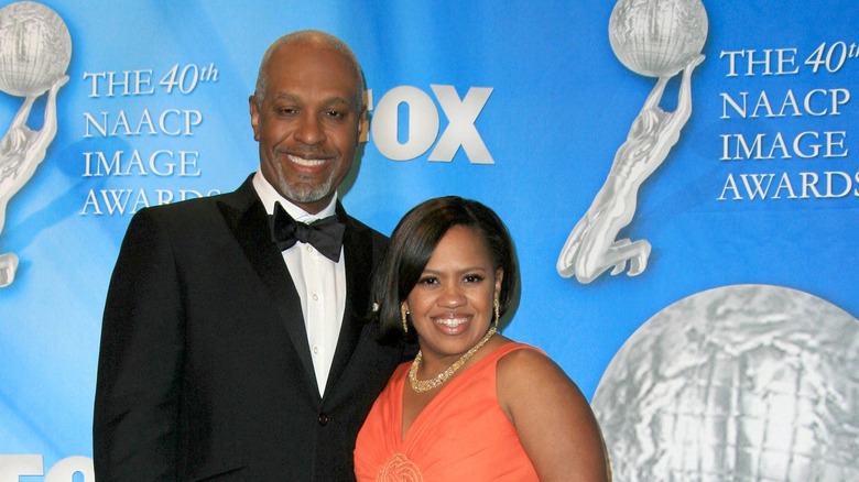 James Pickens Jr. and Chandra Wilson pose together at the NAACP Image Awards