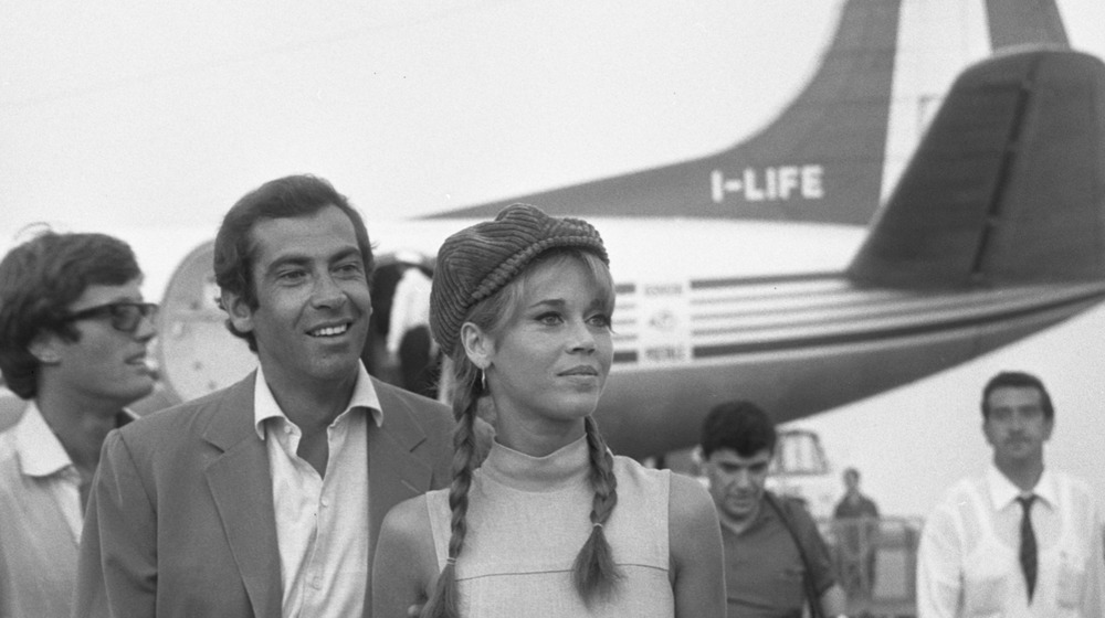 Roger Vadim and Jane Fonda