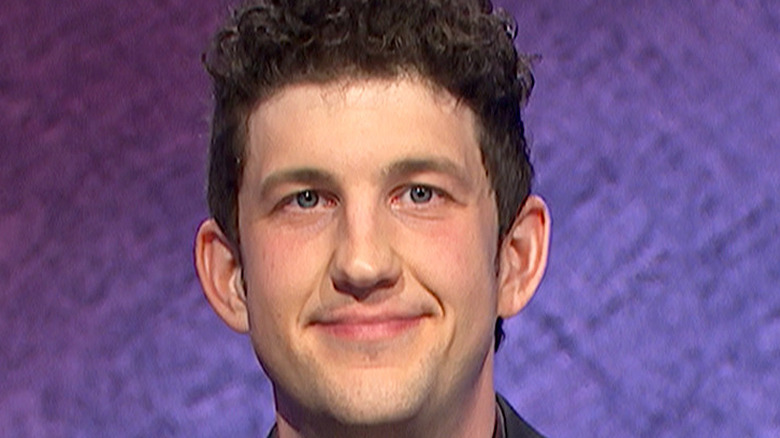 Contestant Matt Amodio on "Jeopardy!"