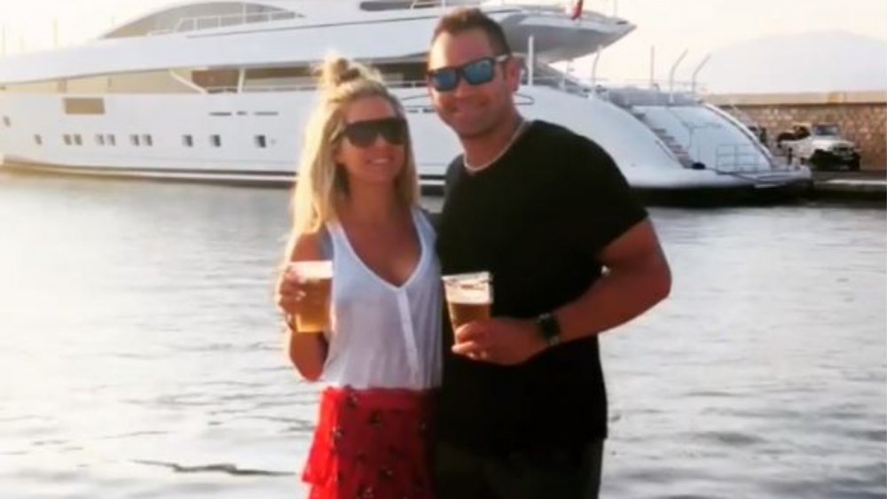 Johnny Damon and wife Michelle Damon