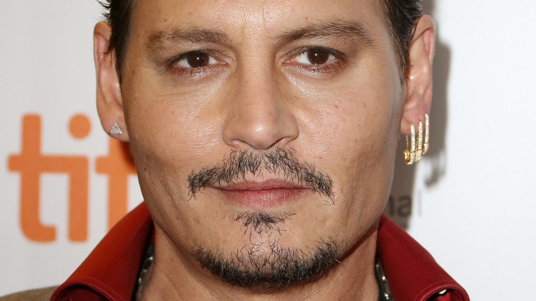 Close up photo of Johnny Depp