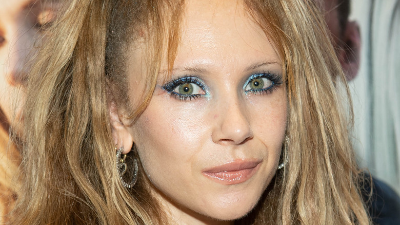 Extreme close-up of actor Juno Temple