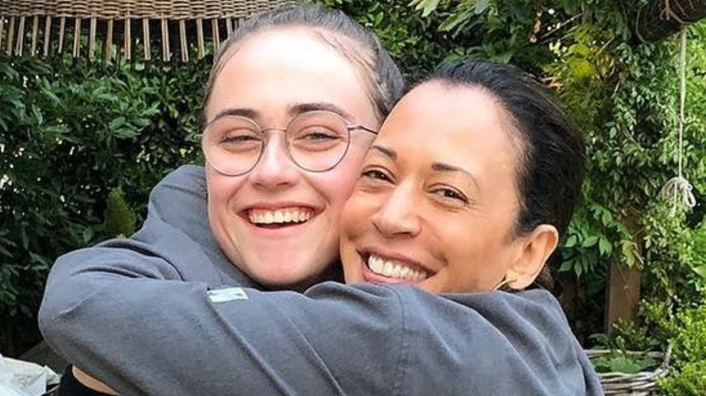 Kamala Harris and Ella Emhoff 