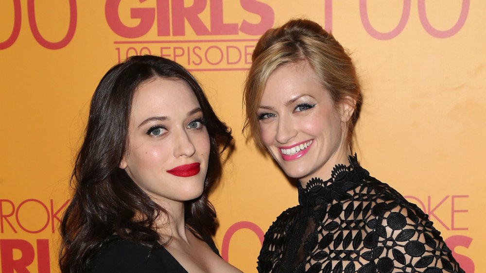 Kat Dennings and Beth Behrs