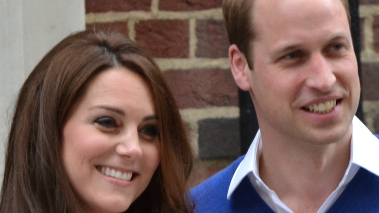 Kate and William smiling