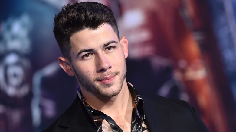 Nick Jonas posing