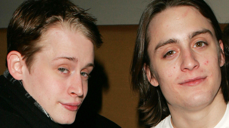 teenage Kieran and Macaulay Culkin