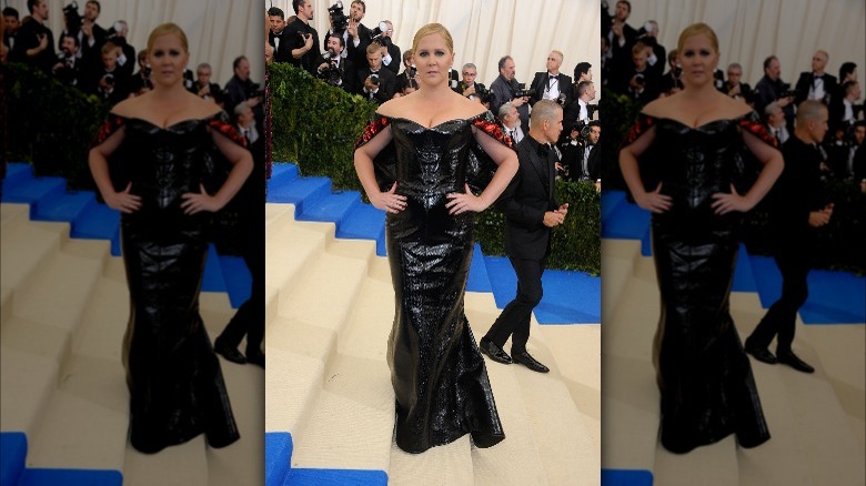 Amy Schumer at the Met Gala in 2017
