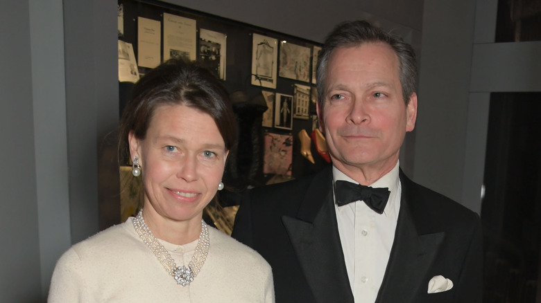 Lady Sarah Chatto and Daniel Chatto at event