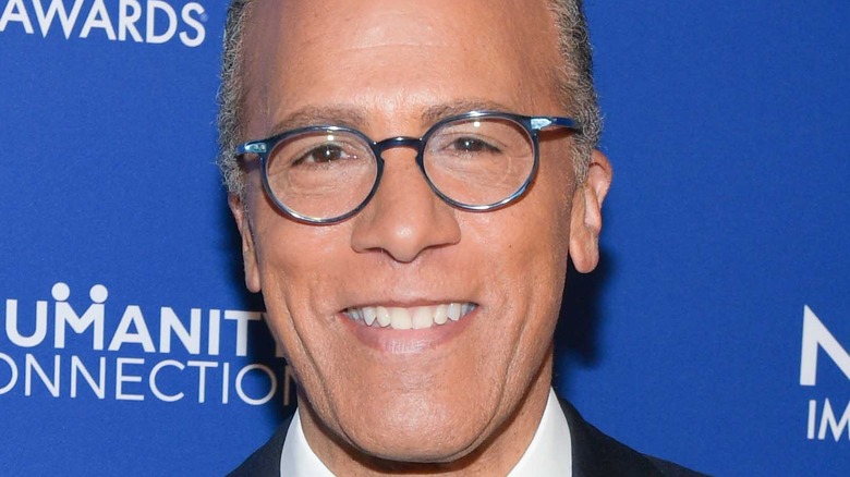 Lester Holt smiling 