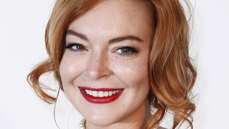 Lindsay Lohan, red carpet