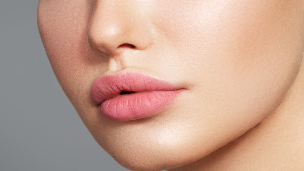 woman's lips