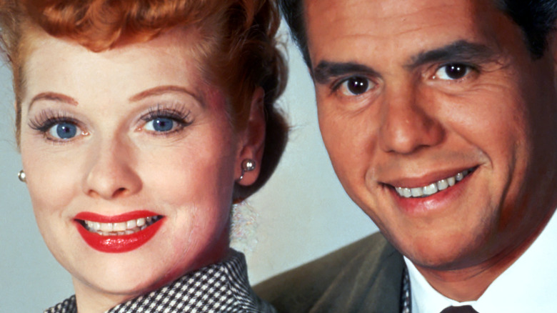 Lucille Ball and Desi Arnaz