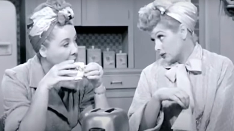 Vivian Vance and Lucille Ball