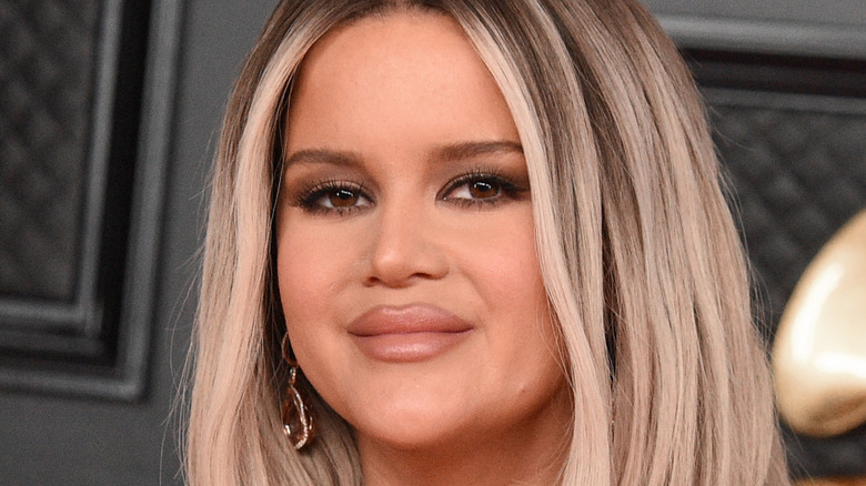 Maren Morris poses on the red carpet