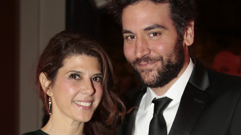 Josh Radnor and Marisa Tomei smiling