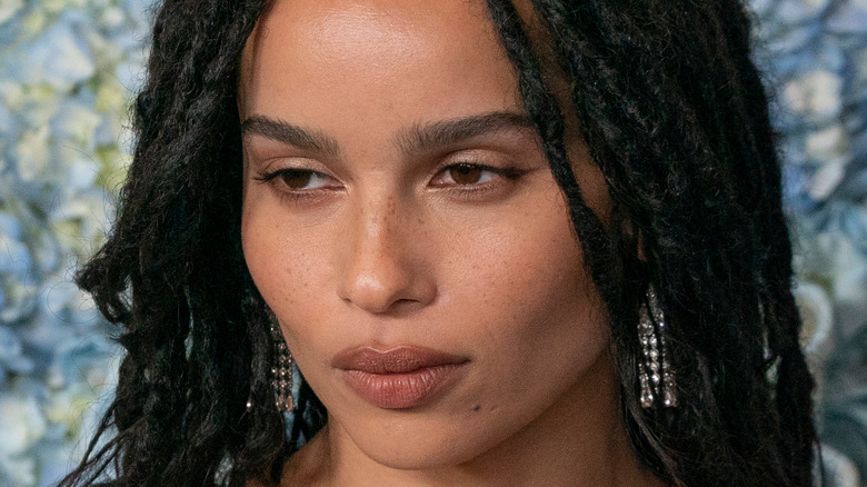 Zoe Kravitz on the red carpet