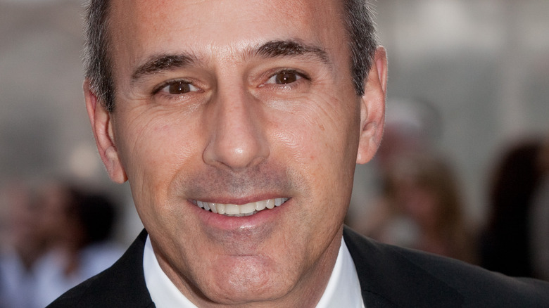 Matt Lauer smiling