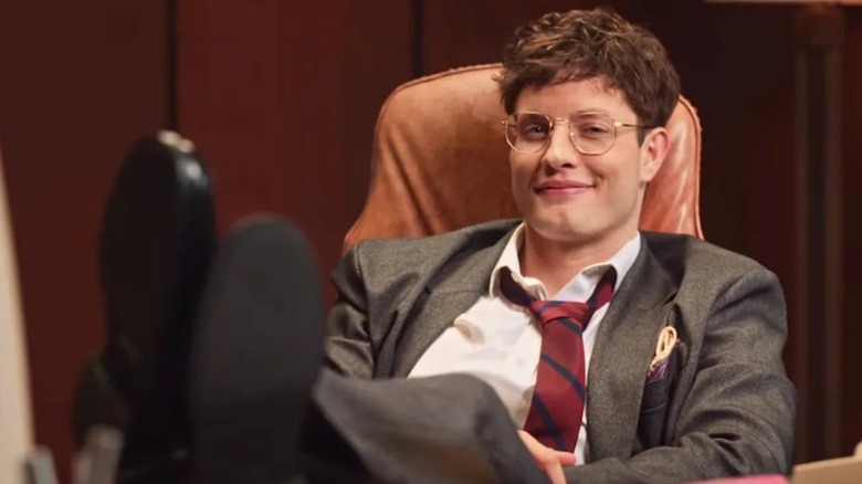 Matt Rife participates in an advertisement for e.l.f. Cosmetics