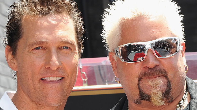 Matthew McConaughey and Guy Fieri